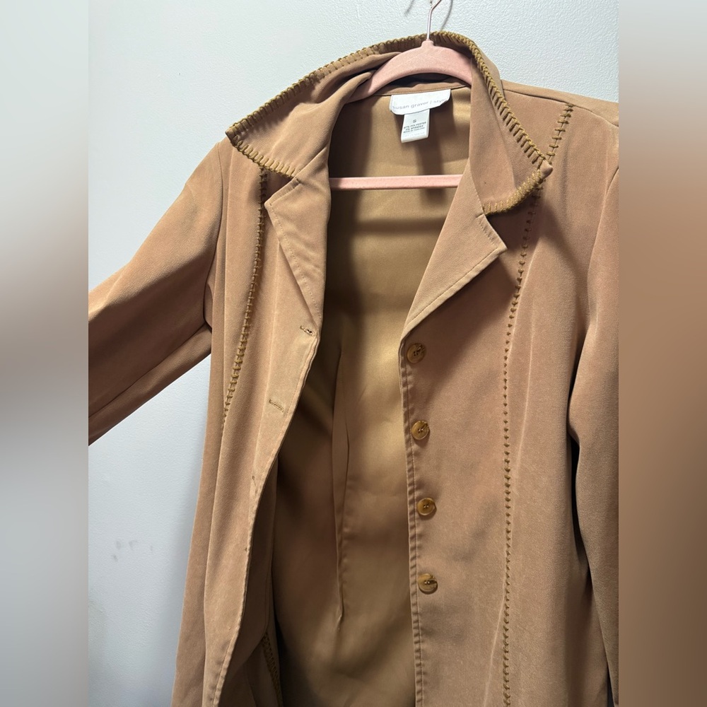 Lightweight Button-Front Jacket - Picture 3 of 6